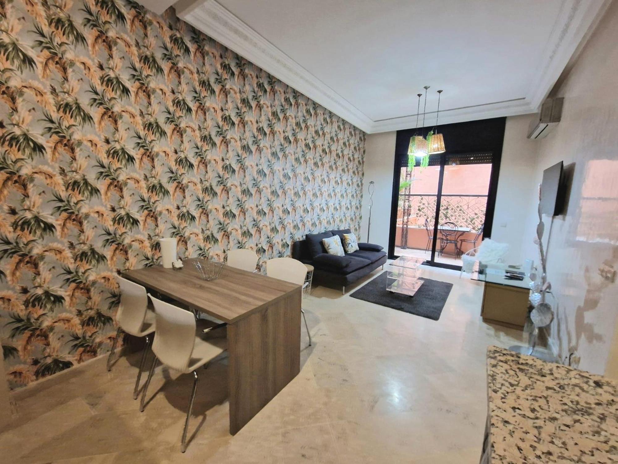 Superbe Appartement Piscine Gueliz Marrakesh Exterior photo