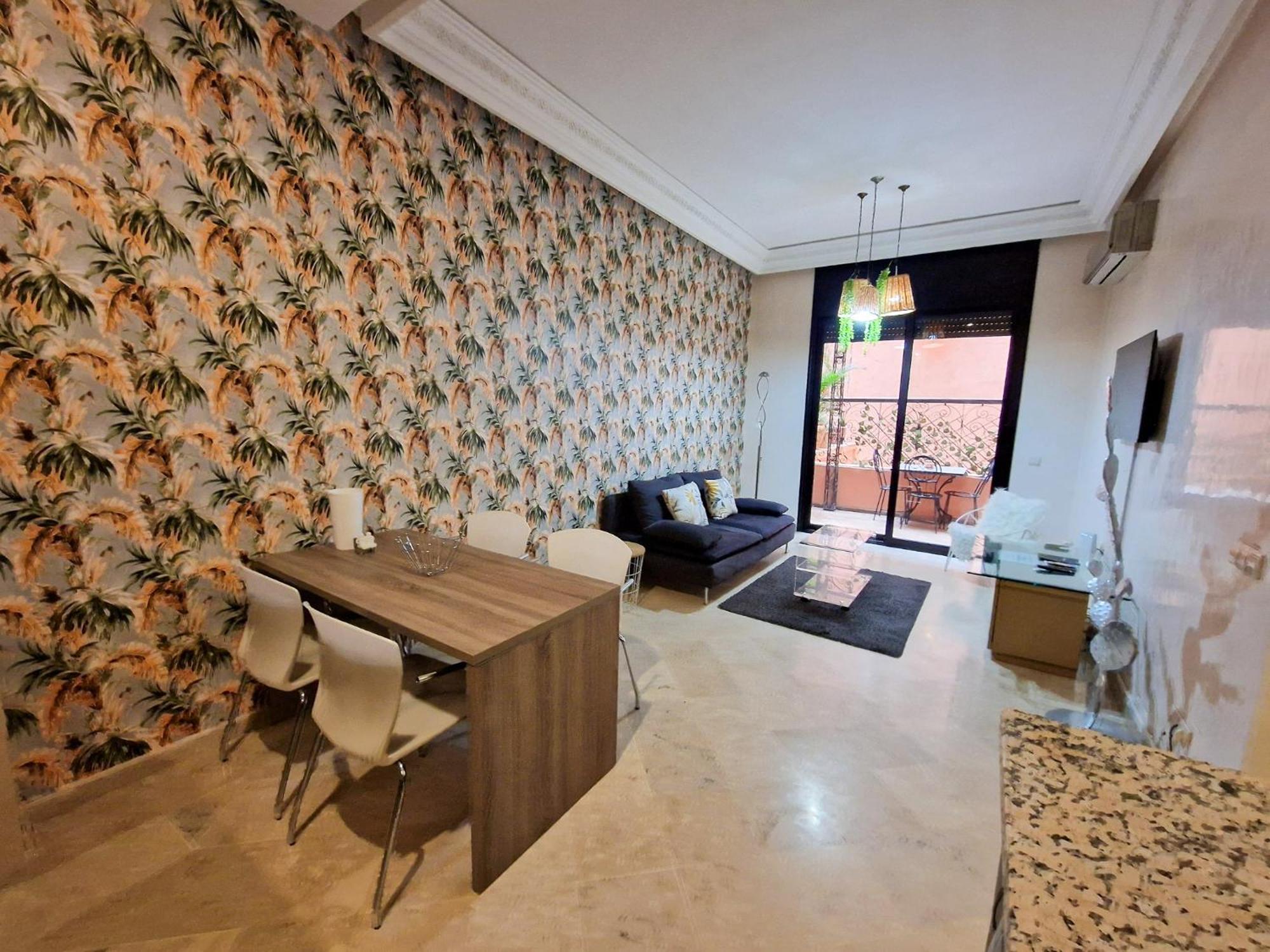 Superbe Appartement Piscine Gueliz Marrakesh Exterior photo